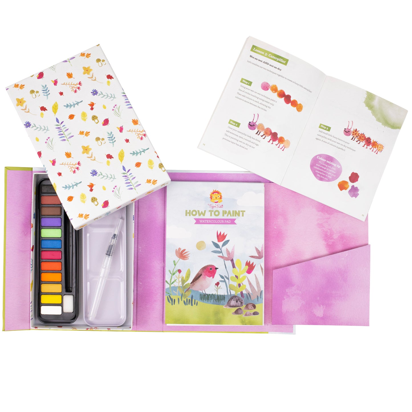 Tiger Tribe How to Paint Watercolour 3