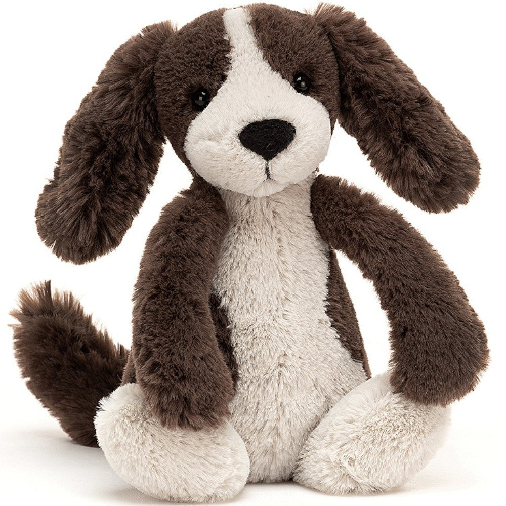 Jellycat Soft Toy Bashful Puppy Fudge Medium 1