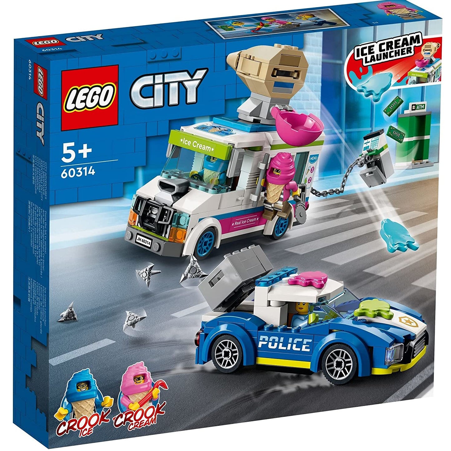 LEGO City Ice Cream Truck Police Chase 60314