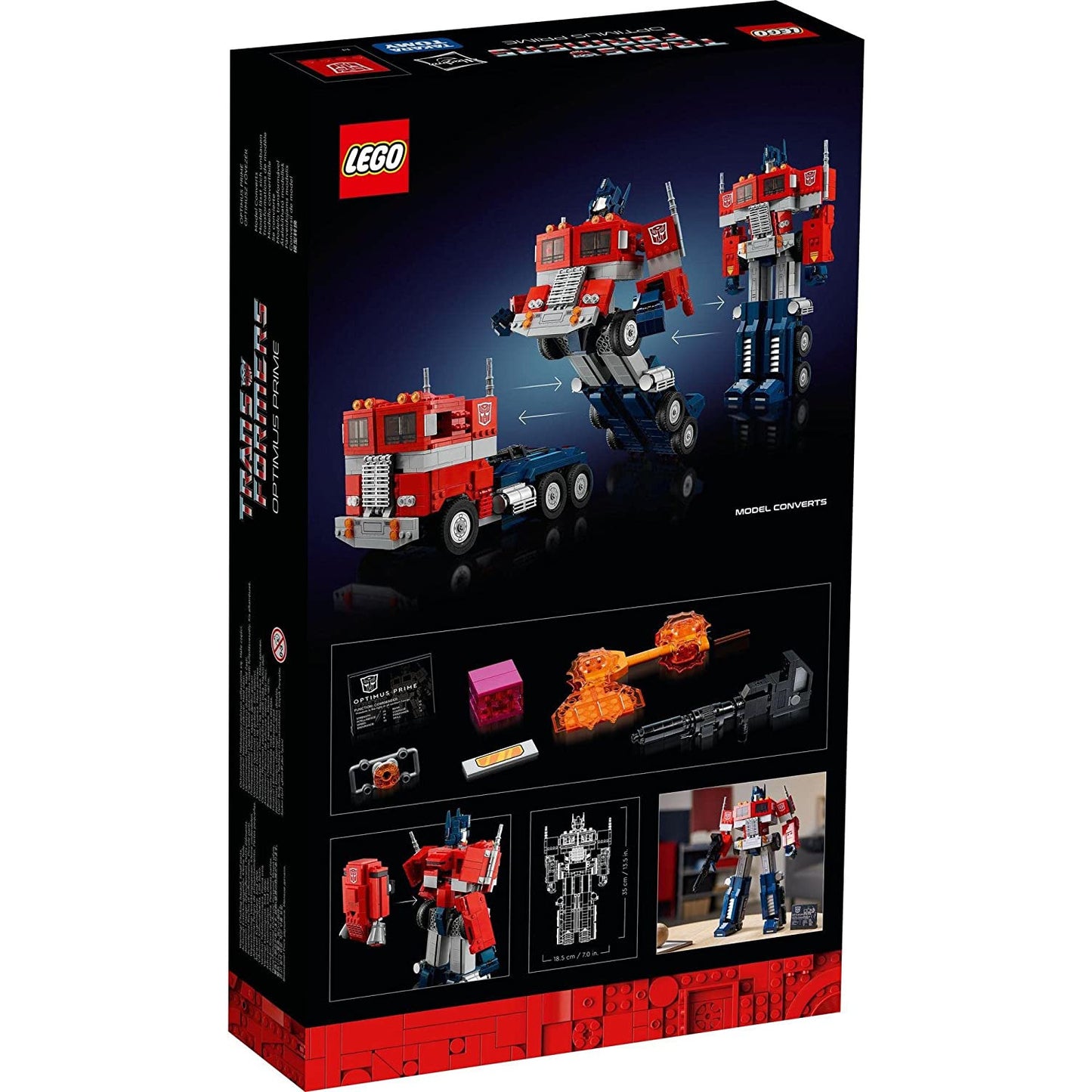 LEGO Optimus Prime 10302 Transformer 4