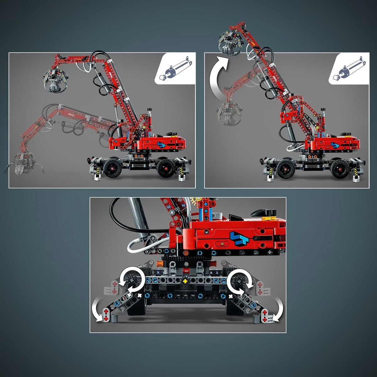 LEGO Technic Material Handler 42144 3
