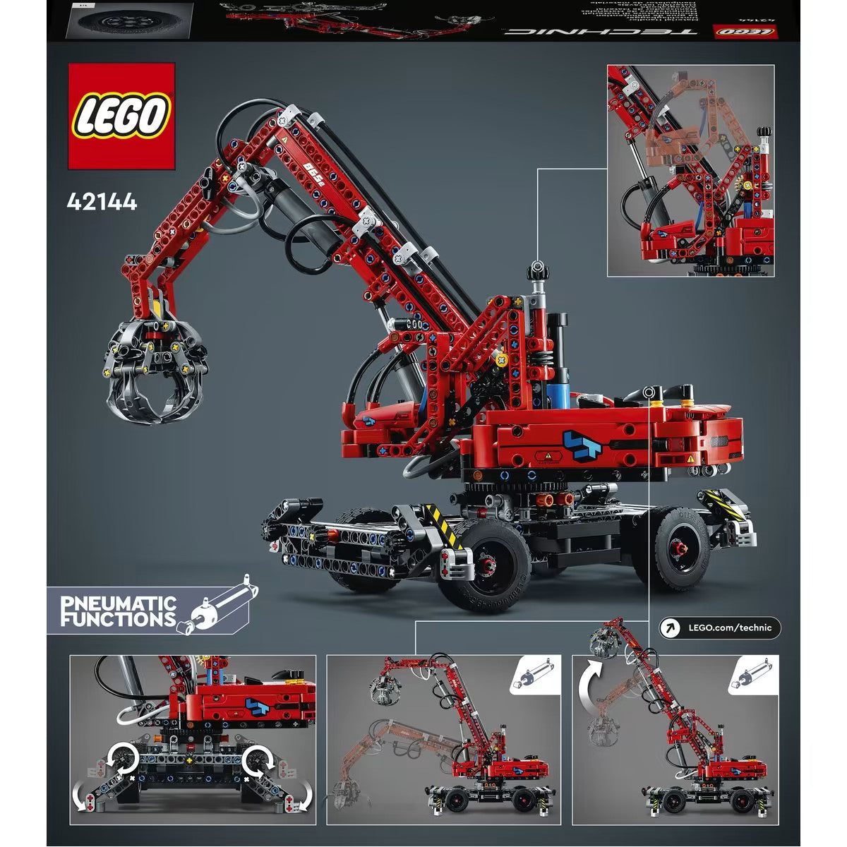 LEGO Technic Material Handler 42144 5