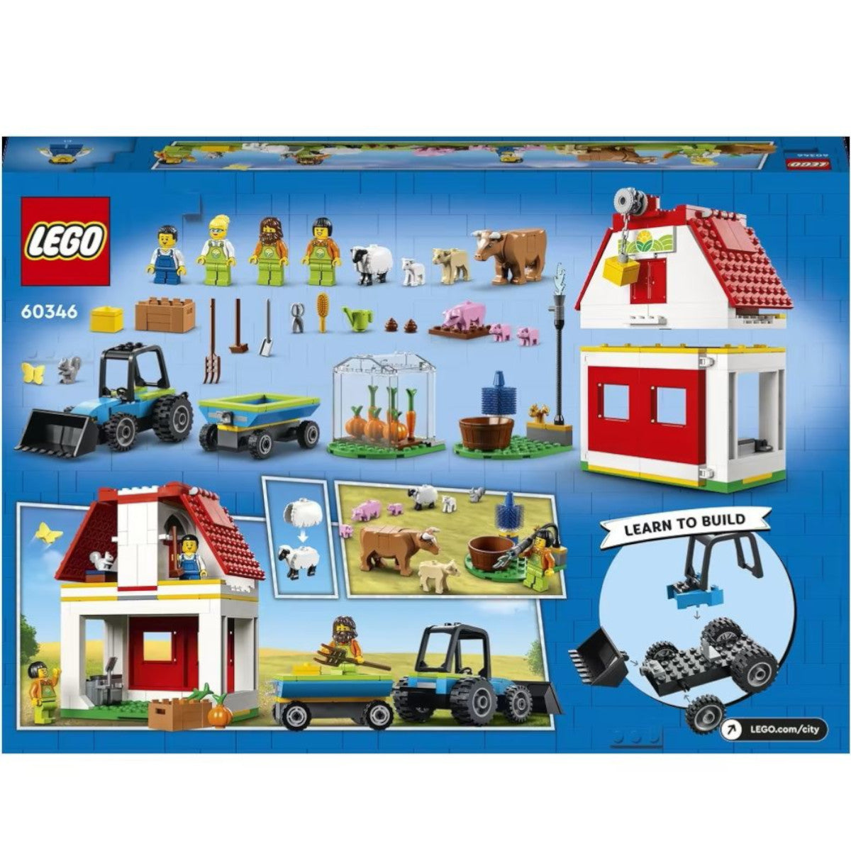 LEGO City Barn and Farm Animals 60346 6