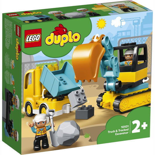 DUPLO by LEGO Truck & Tracked Excavator 10931