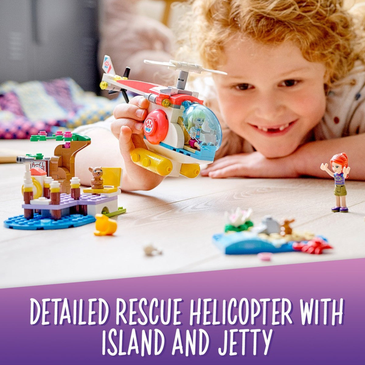 LEGO Friends Vet Clinic Rescue Helicopter 41692 4