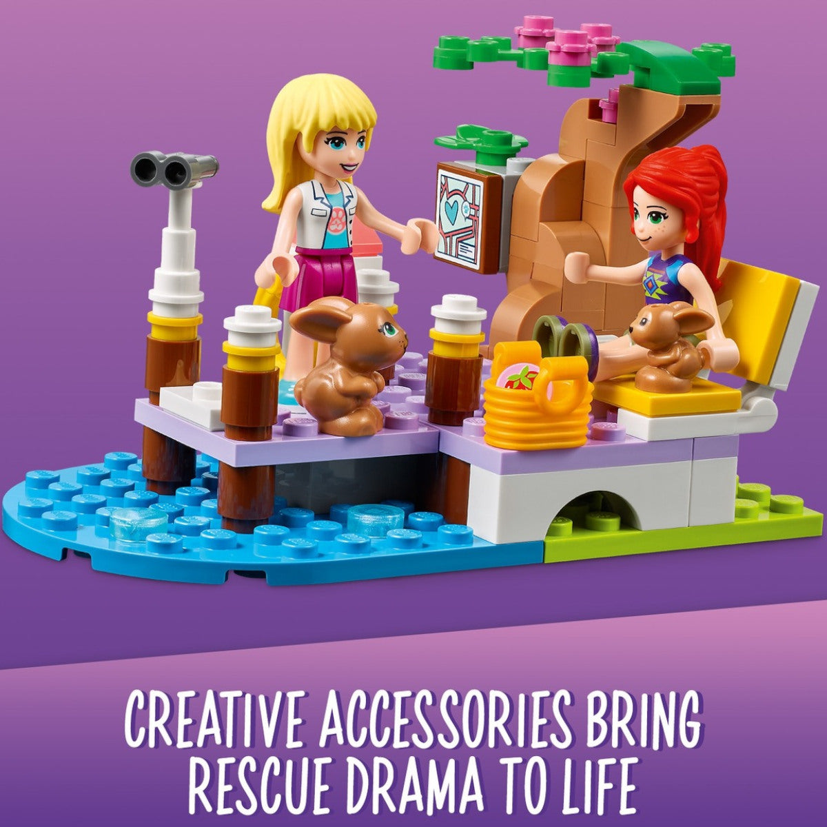 LEGO Friends Vet Clinic Rescue Helicopter 41692 6