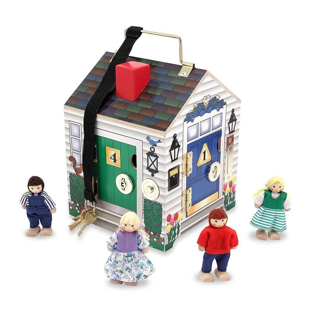 Melissa and Doug Doorbell House Wooden 2