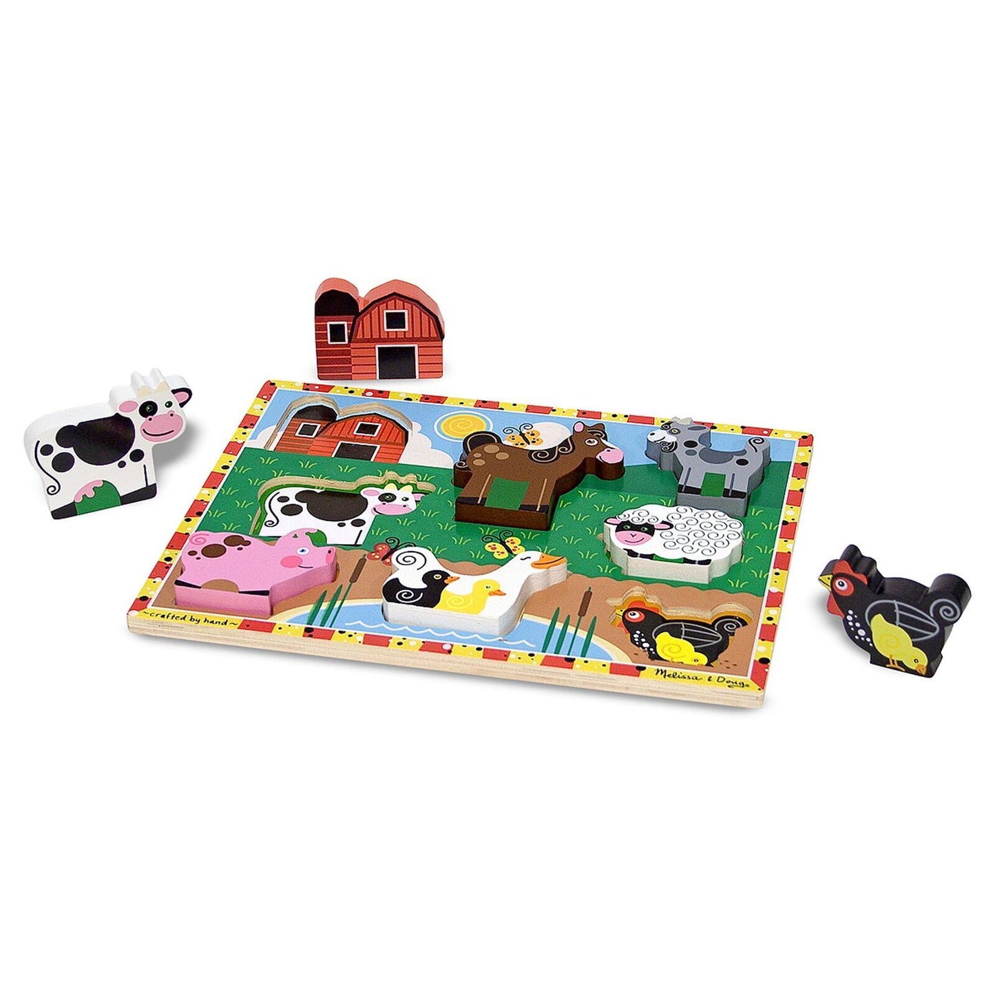Melissa & Doug Chunky Puzzle Farm