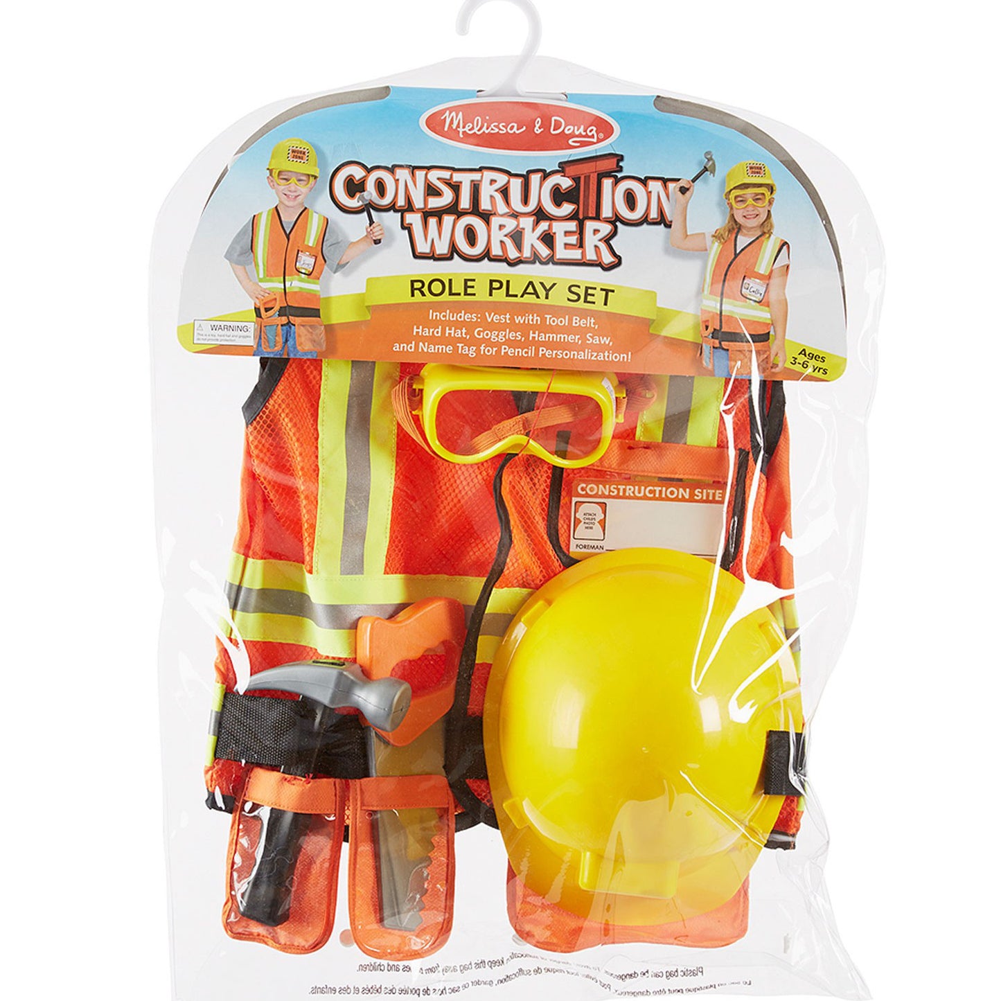 Melissa and Doug Dress Up Construction Worker 2
