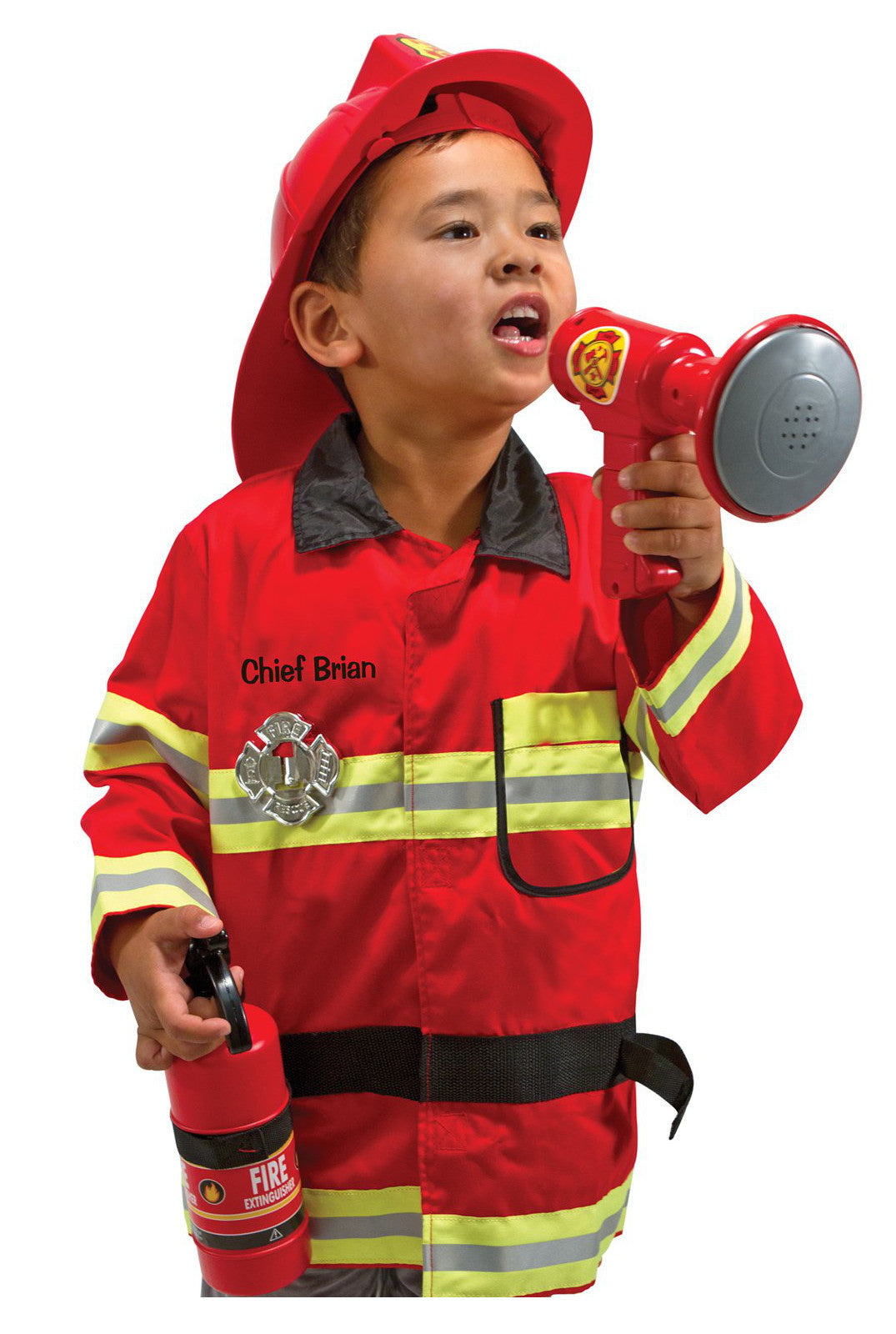 Melissa and doug fireman top outfit