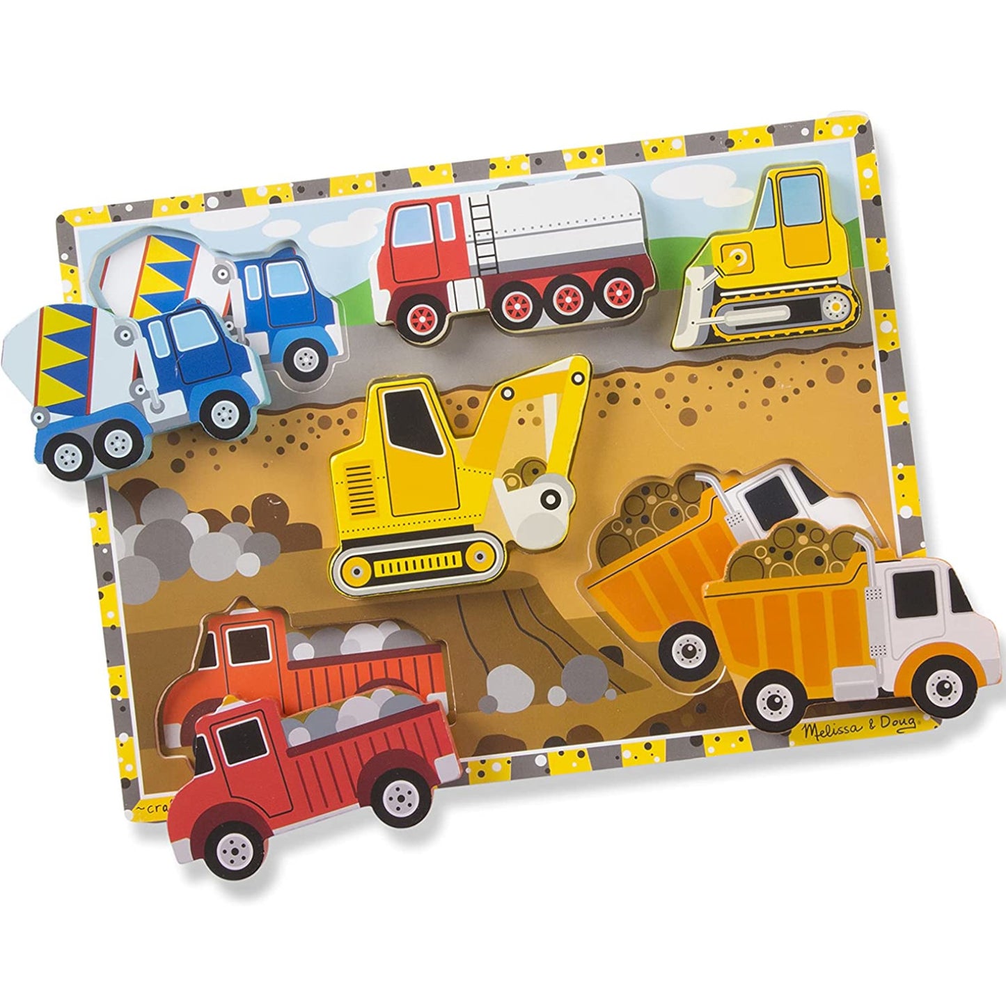 Melissa and Doug Chunky Puzzle Construction 1