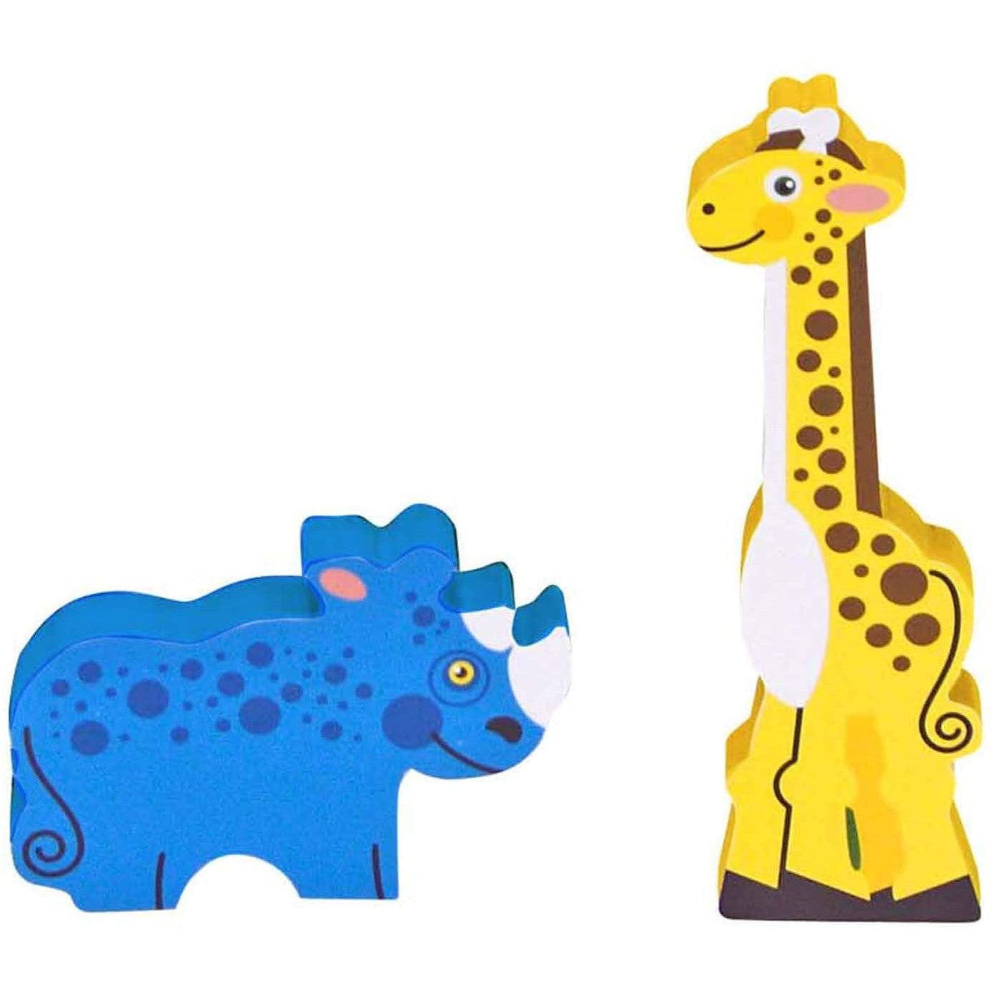 Melissa and Doug Puzzle Safari Chunky 8pc 2