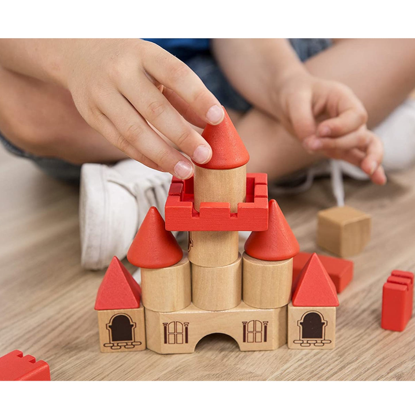 Miniland Stacking Castle 100pc 6