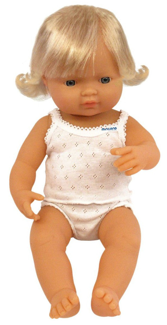 Miniland Doll Caucasian Gir
