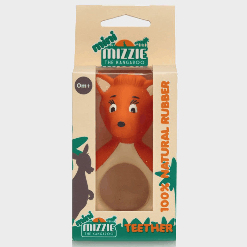 Mizzie the Kangaroo Mini Teether 1