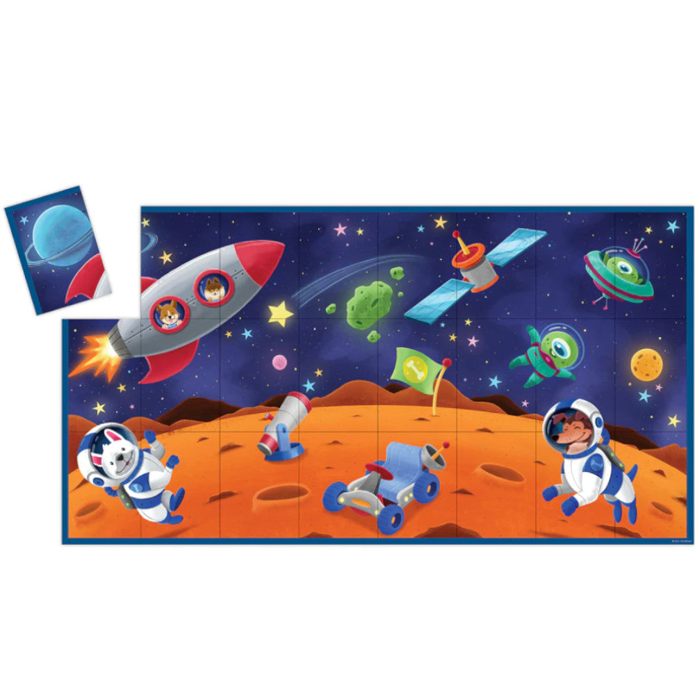 Peaceable Kingdom Puzzle and Match Up Game Space 1