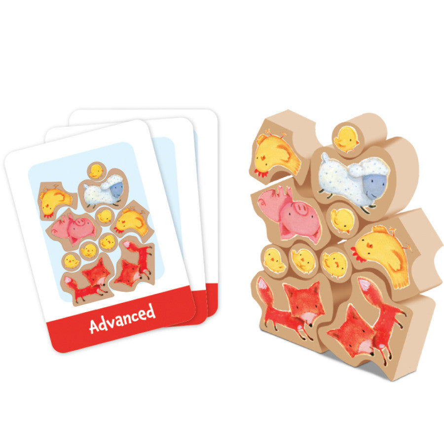 Peaceable Kingdom Stack Your Chickens! 2