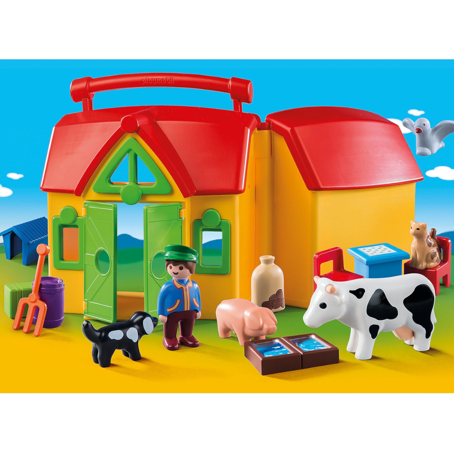 Playmobil 123 Take Along Farm 5