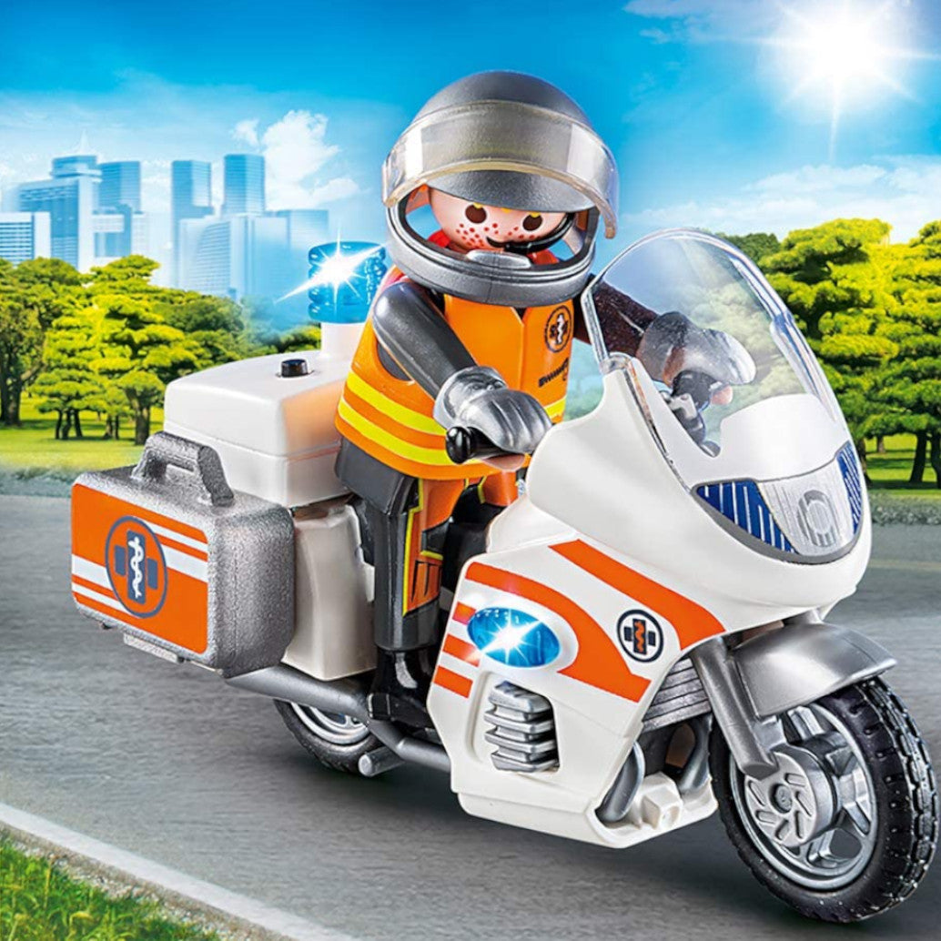 Playmobil Motorbike Emergency 3