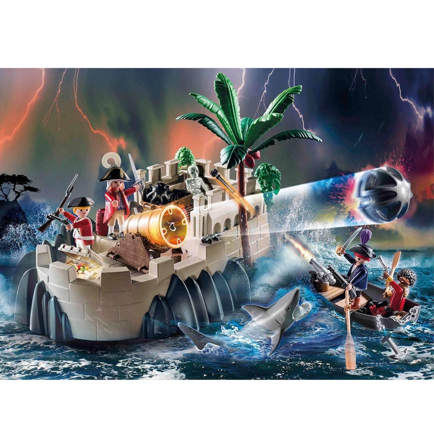 Playmobil Pirates Redcoat Bastion 1