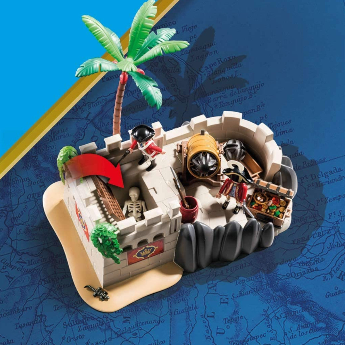 Playmobil Pirates Redcoat Bastion 3