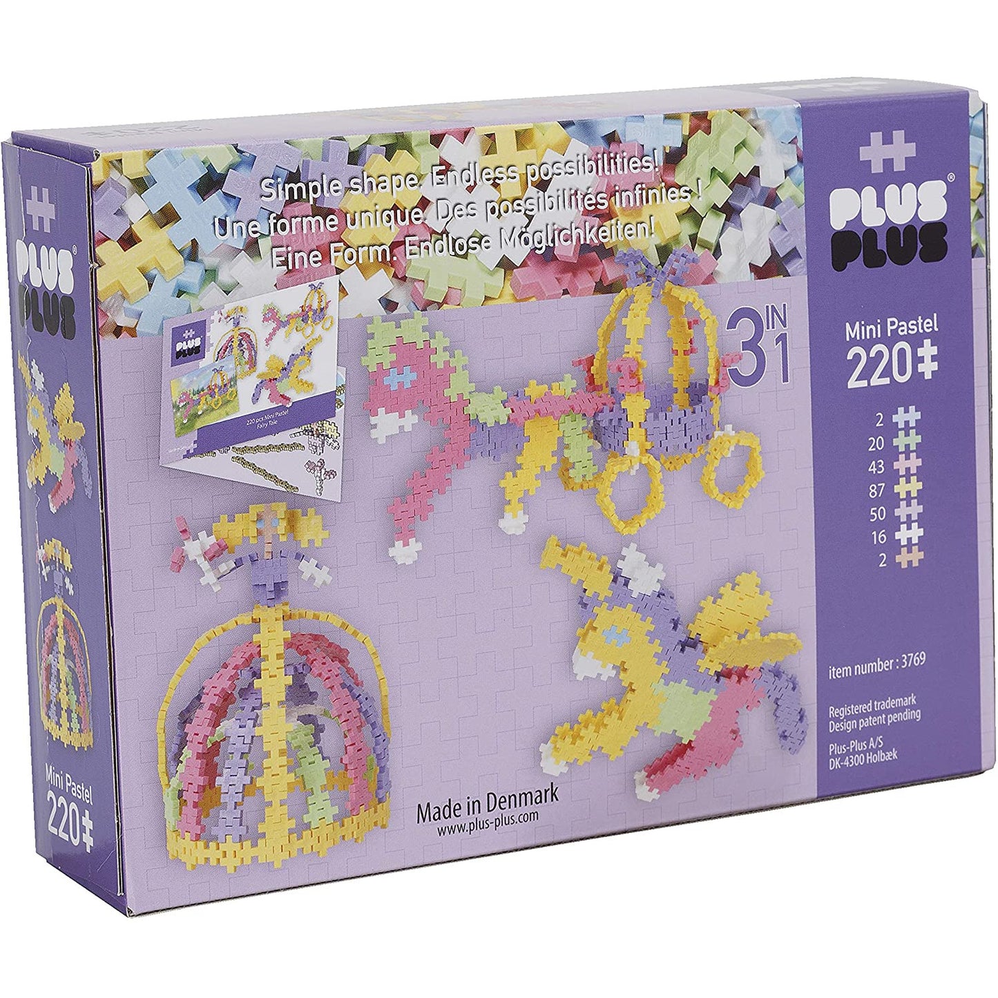 Plus Plus Fairy Tale 220pcs 3