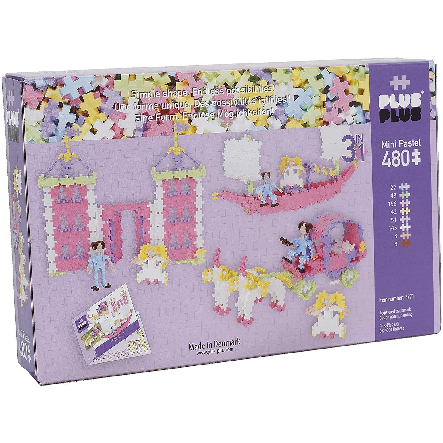 Plus Plus Princess 480pc
