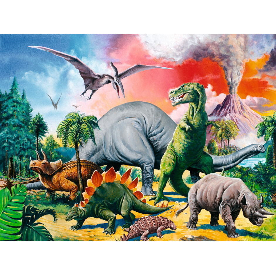 Ravensburger Puzzle Among the Dinosaurs 100pc 2