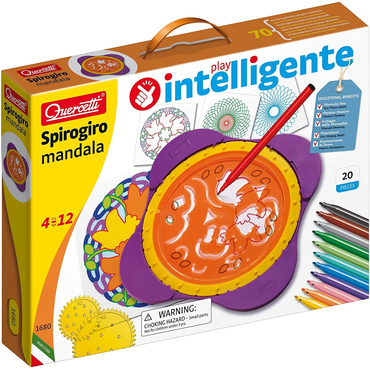 Quercetti Spirogiro Mandala Spiral Art Set