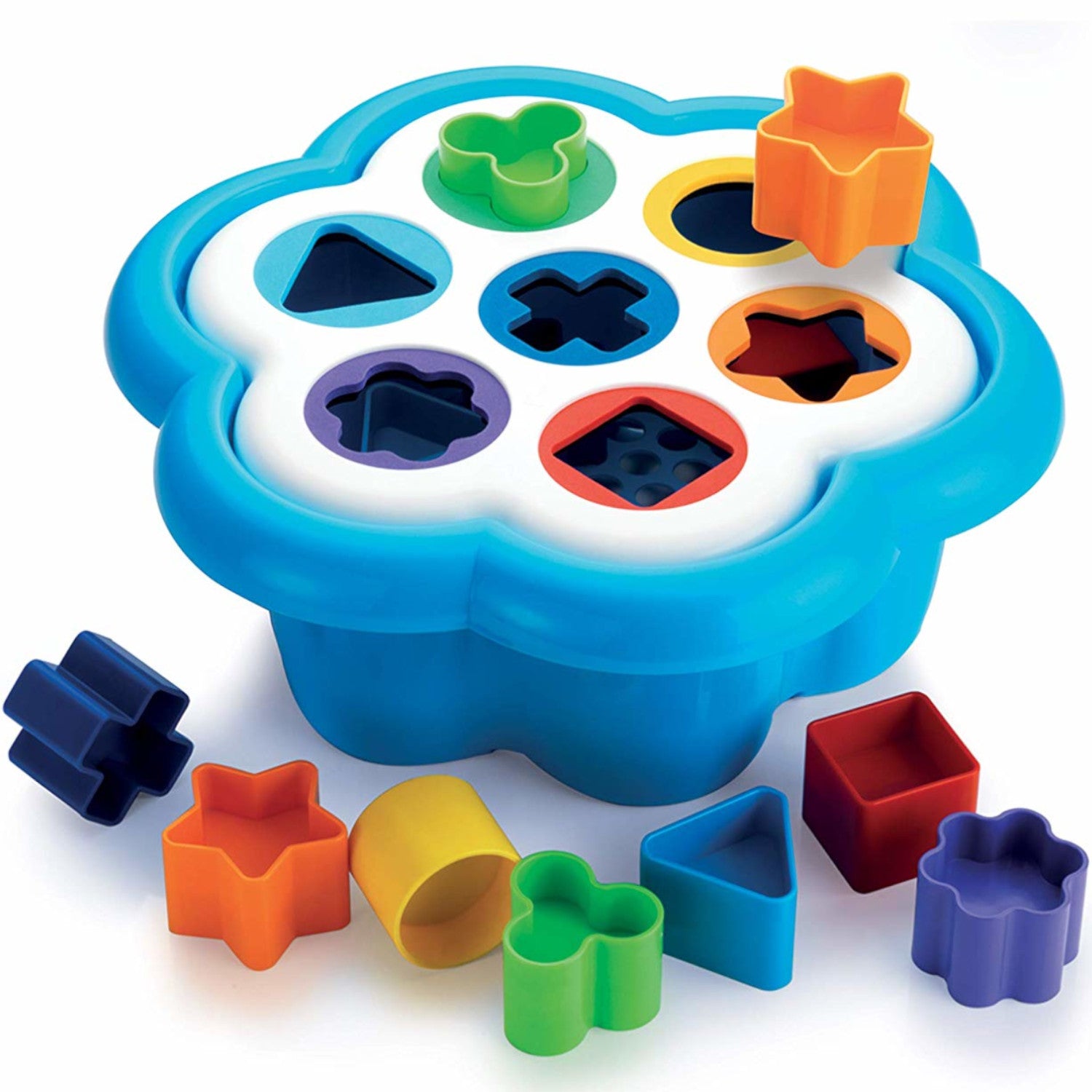 Quercetti Daisy Shape Sorter 16pc 1