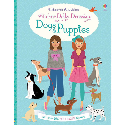 Usborne Sticker Dolly Dressing Dogs & Puppies Activity Book