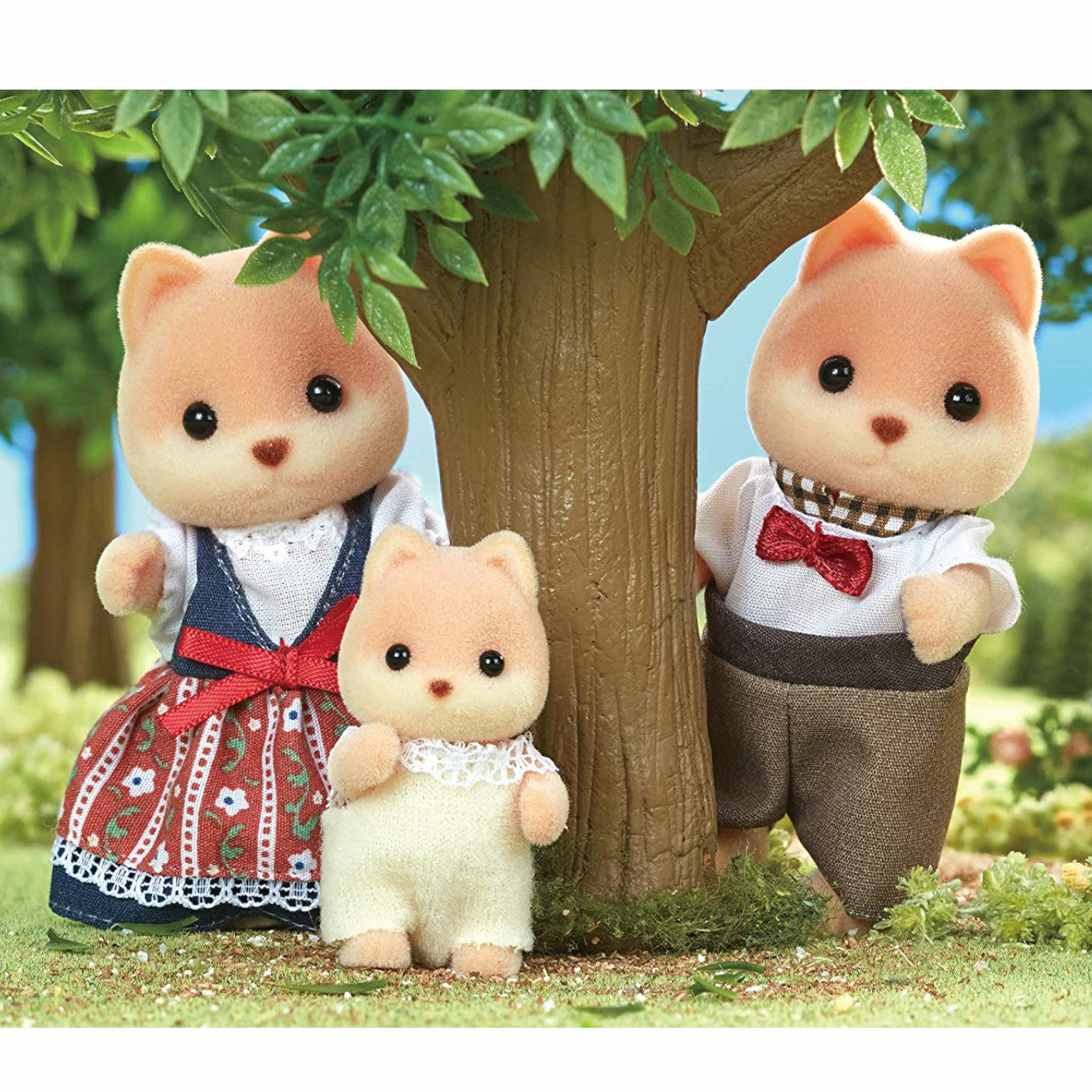 Sylvanian Families Caramel Dog Family 2