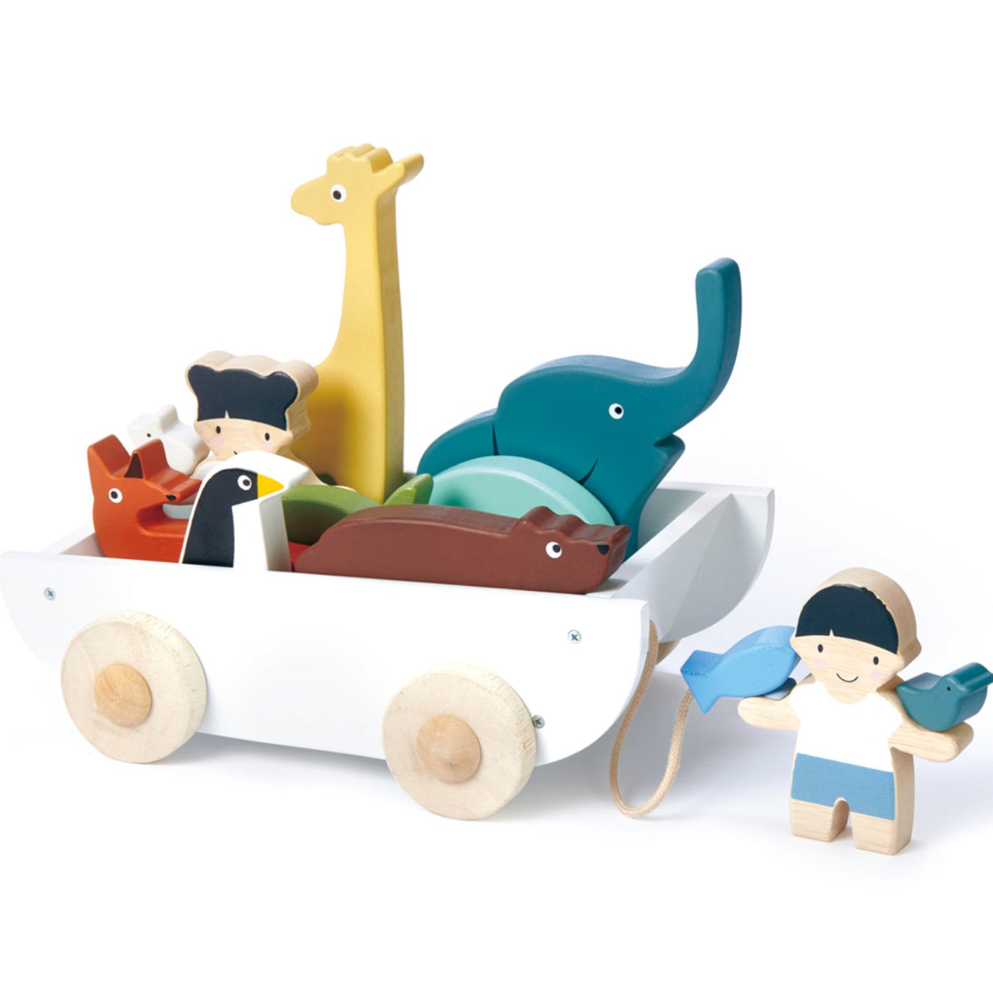 Tender Leaf Toys The Friend Ship Boat 1