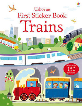 Usborne First Sticker Book Trains