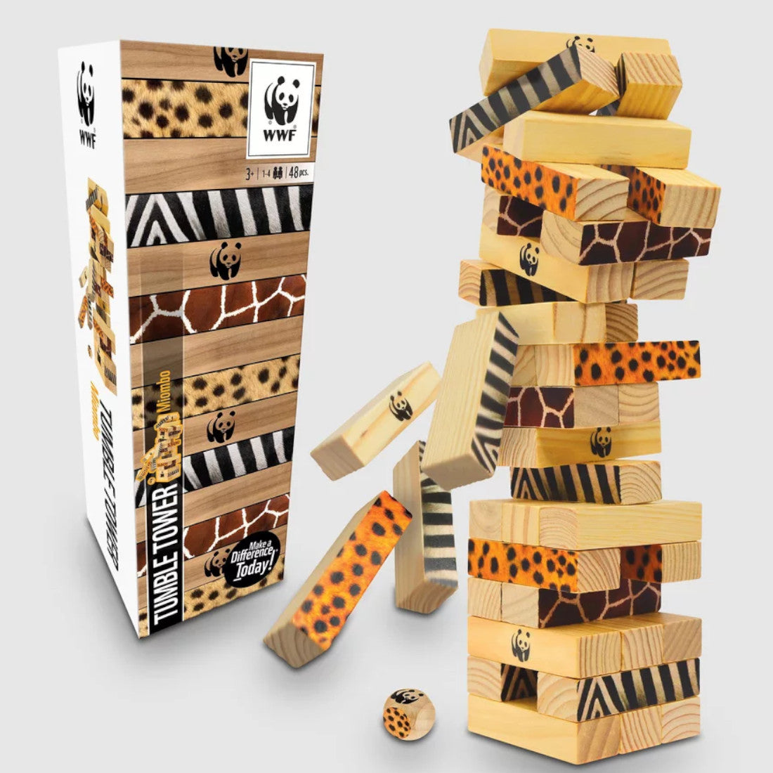 WWF Miombo Tumble Tower Wooden