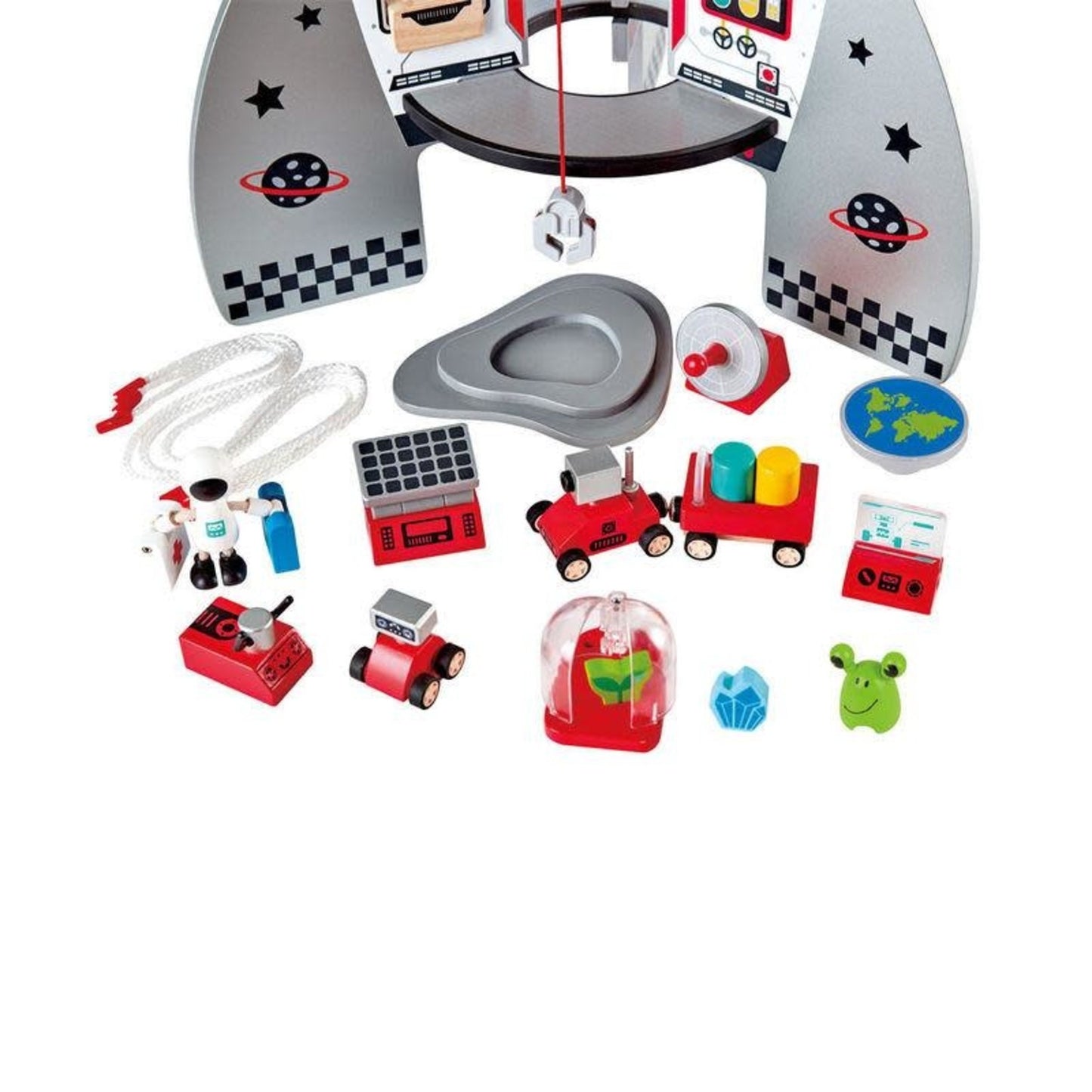 Hape Wooden Rocket Ship