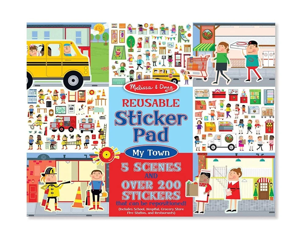 Reusable sticker pad Melissa and Doug