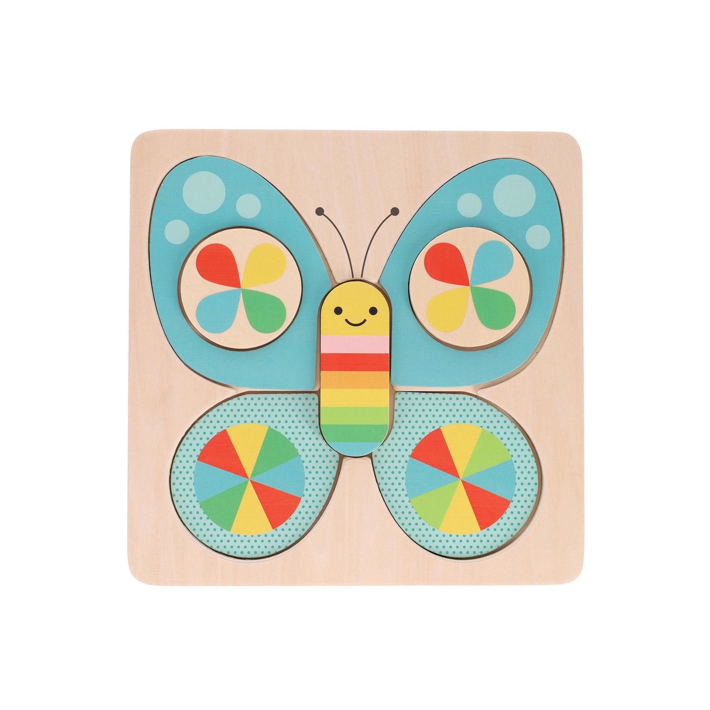 Petit Collage Chunky Wood Puzzle Little Butterfly