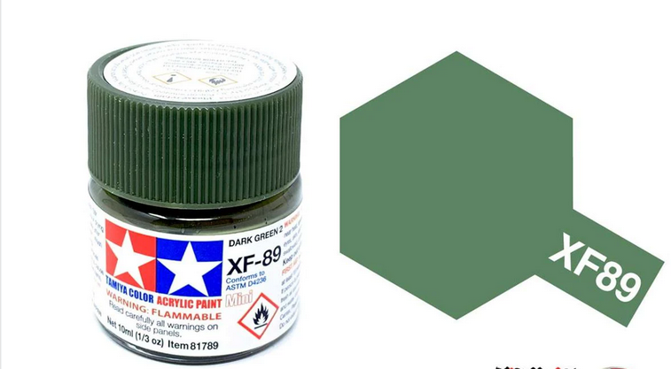 Tamiya Acrylic Mini 10mL Paint XF