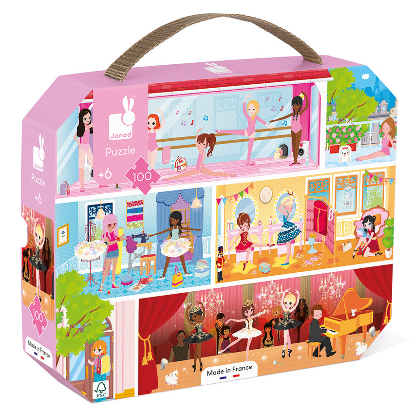Janod Dance Puzzle 100pc