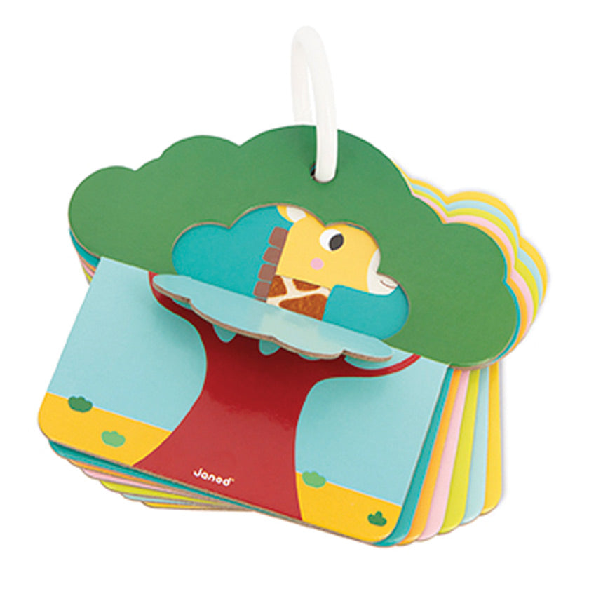 Janod Tactile Cards - Savannah