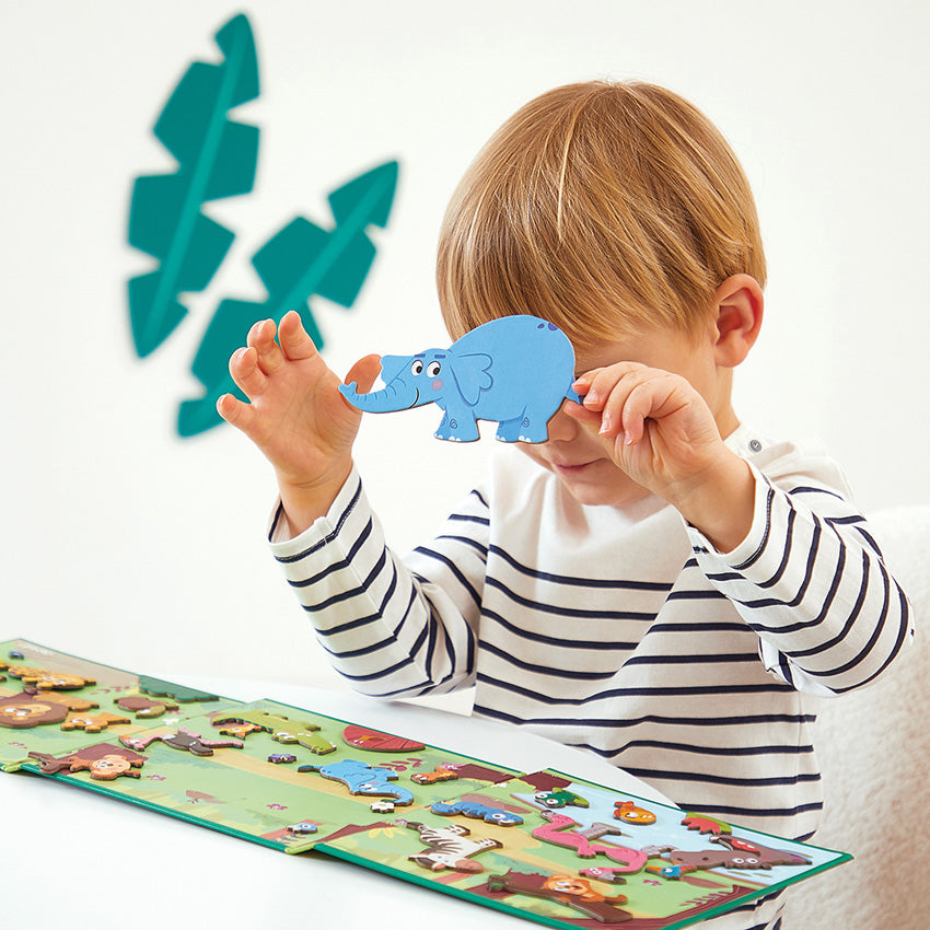Janod Magnetic Story  - Safari Animals