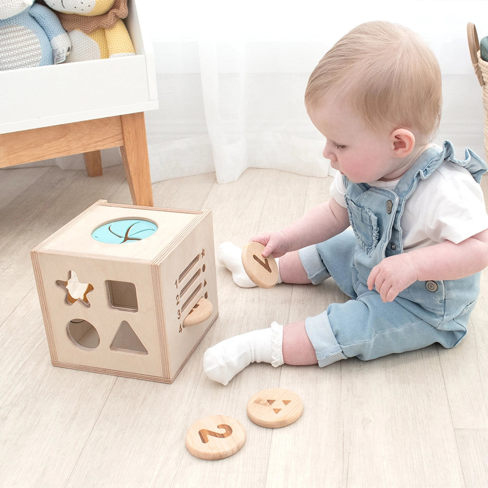 Living Textiles – 4-in-1 Sensory Learning Cube