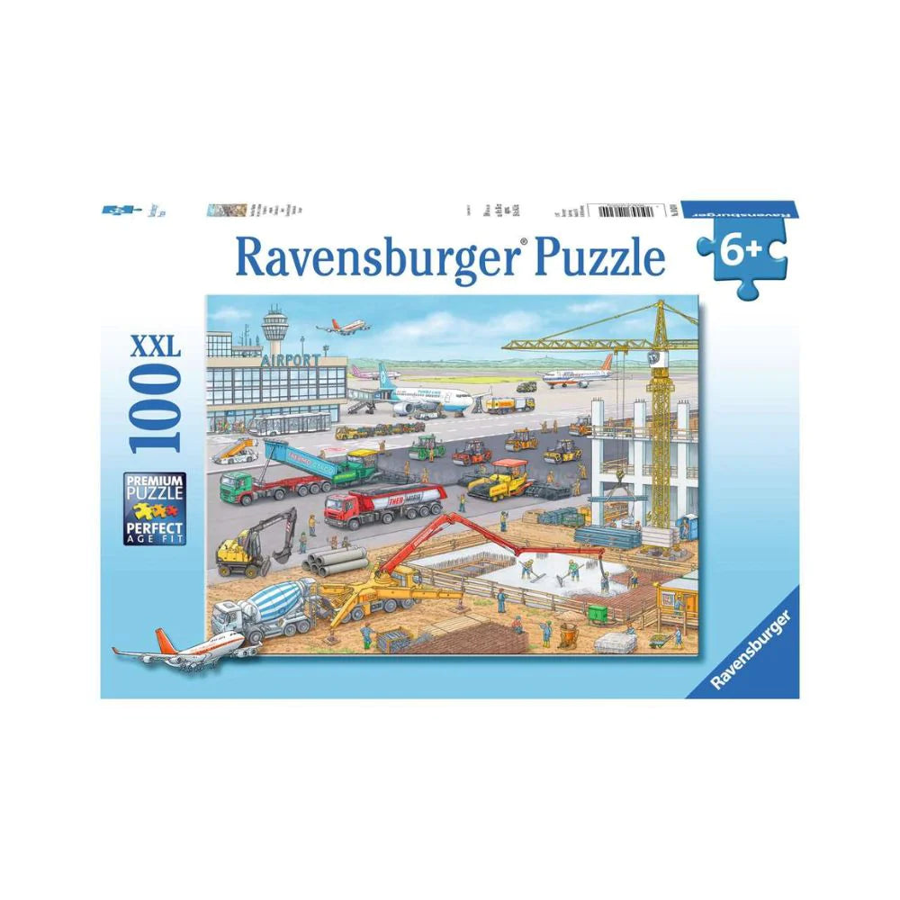 Ravensburger Puzzle Construction at the Airport 100pc XXL