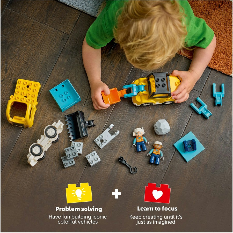 DUPLO by LEGO 3 in 1 Construction Vehicles 10475