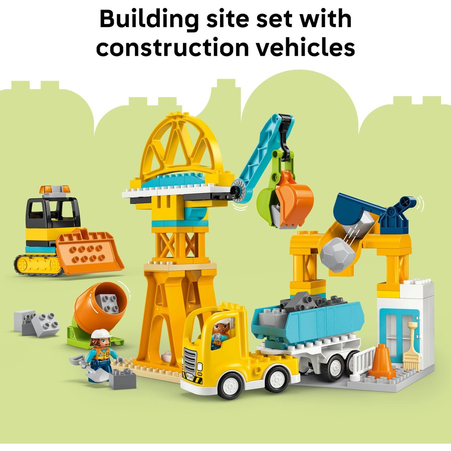 DUPLO by LEGO 3 in 1 Construction Site and Vehicles 10476