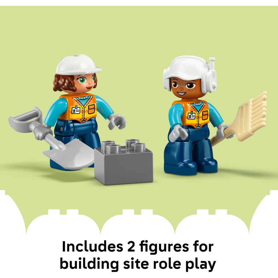 DUPLO by LEGO 3 in 1 Construction Site and Vehicles 10476