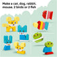 DUPLO by LEGO My First 3 in 1 Creative Cute Pets 10477