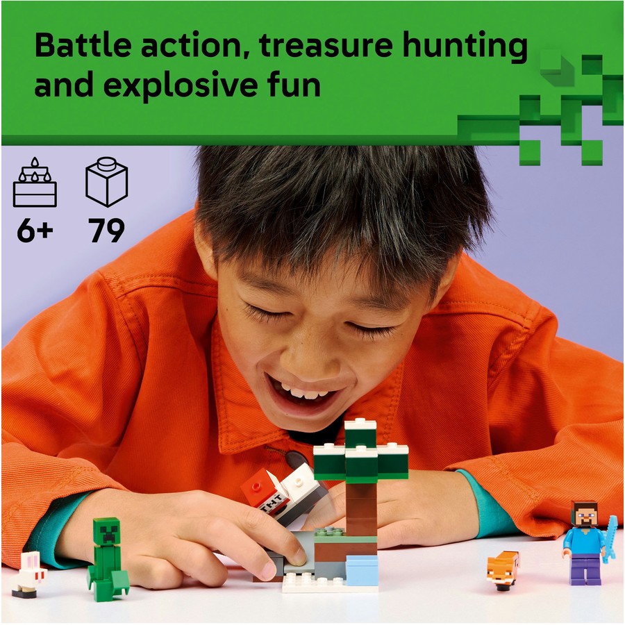 LEGO Minecraft Steve's Taiga Adventure 21583