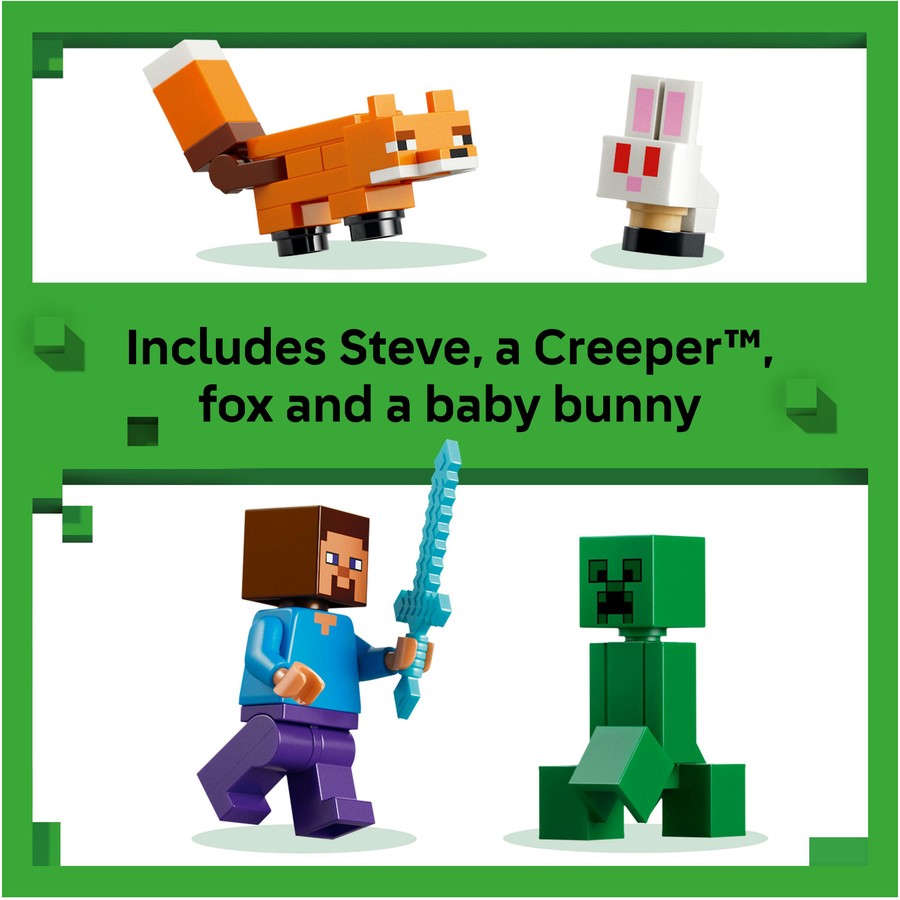 LEGO Minecraft Steve's Taiga Adventure 21583